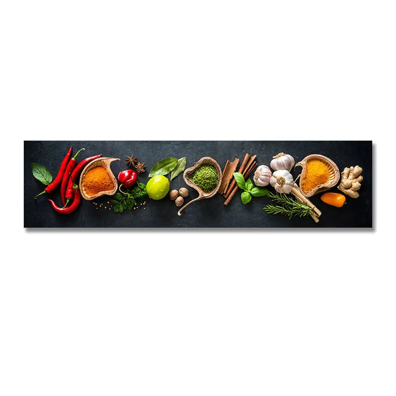 Grains Spices Peppers Food Canvas Art Painting Kitchen Decoration Poster Prints